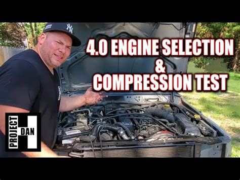 JEEP CHEROKEE 4.0 COMPRESSION TEST, CYLINDER HEALTH, ENGINE  